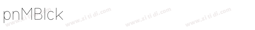 Opun Mai Black字体转换